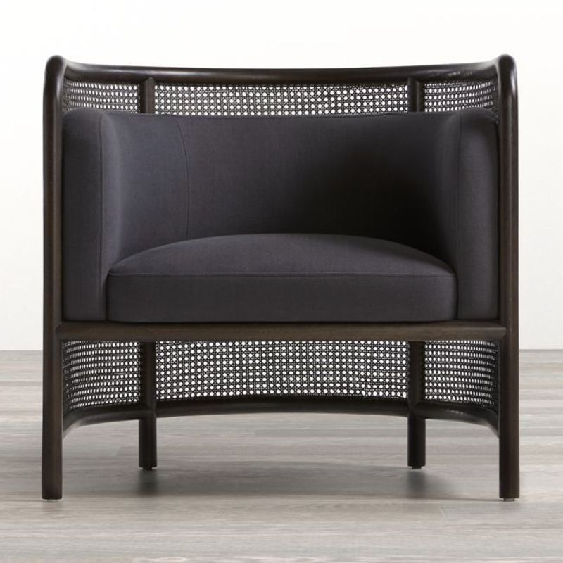 CRATE & BARREL - Poltrona Fields Tela