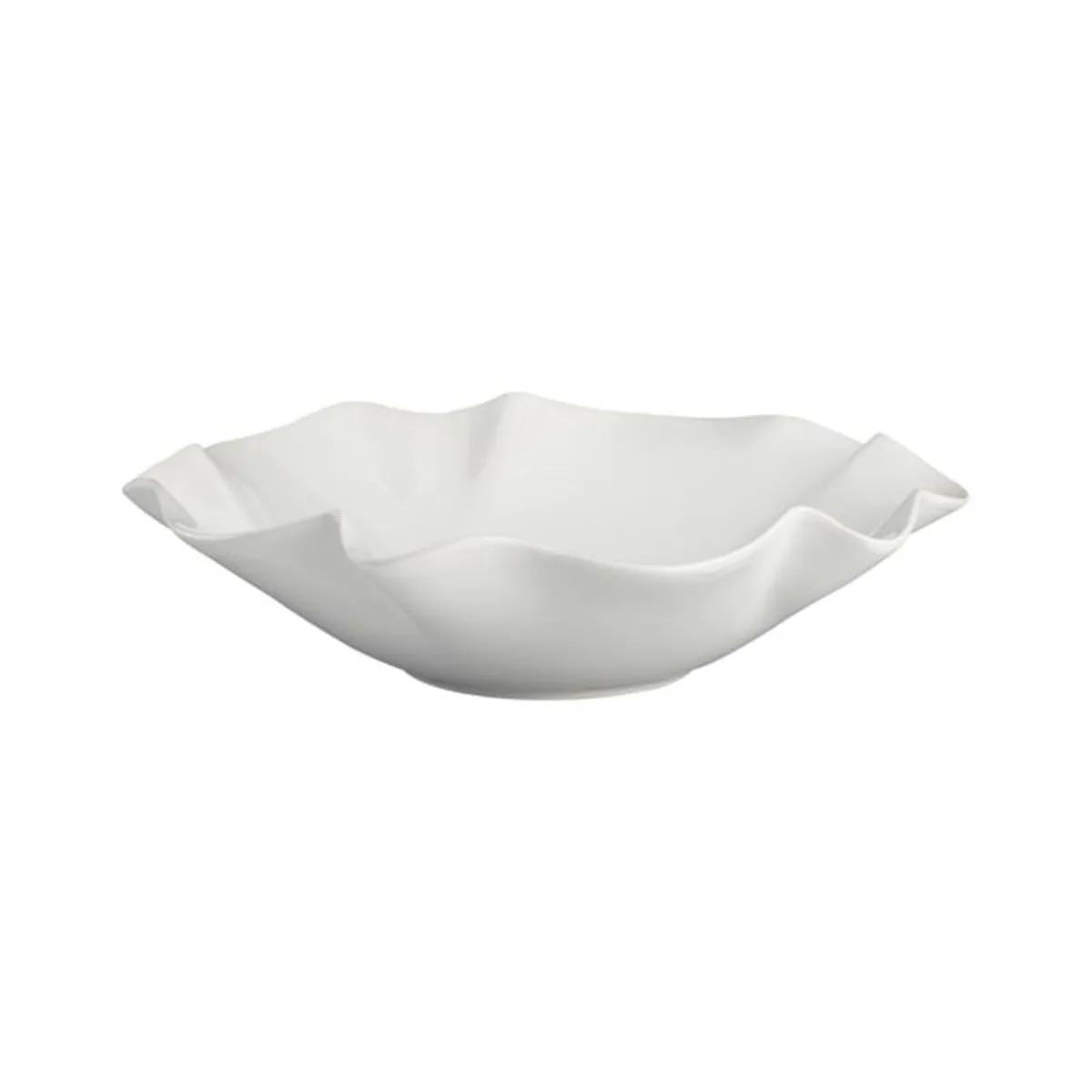 CRATE & BARREL - Bowl para Salsa Ruffle en Loza 14 cm