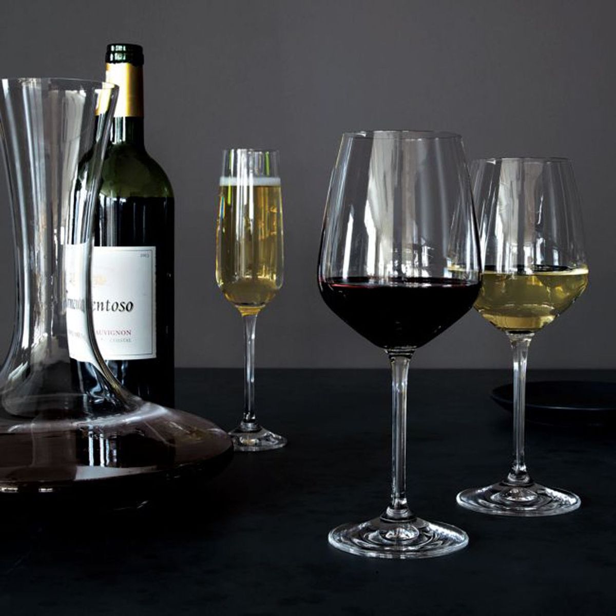 CRATE & BARREL - Copa de Vino Tinto Nattie en Vidrio 532 ml