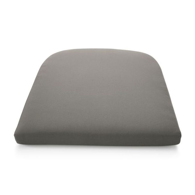 CRATE & BARREL - Cojin para silla Abaco gris P2