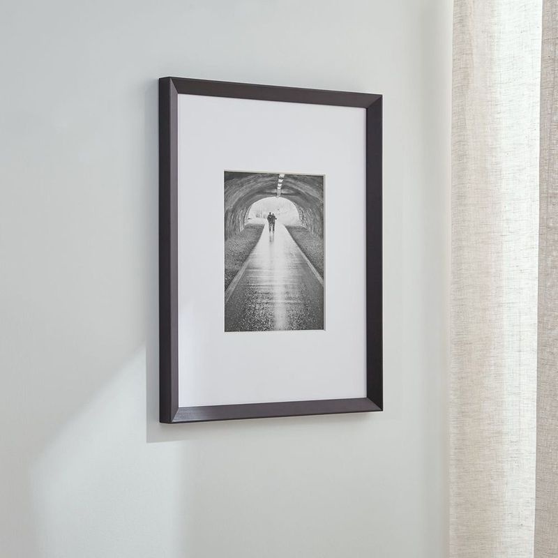 CRATE & BARREL - Portaretrato Pared Negro Icon Foto 20x25 cm