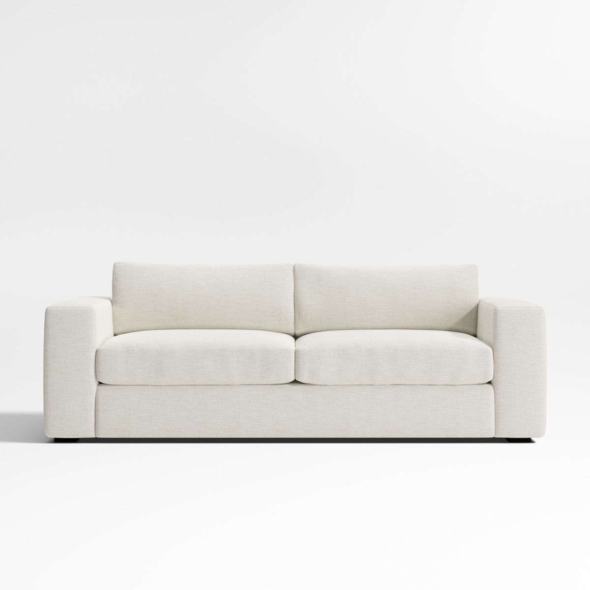 CRATE & BARREL - Sofá Oceanside 226Cm 2 puestos Tela
