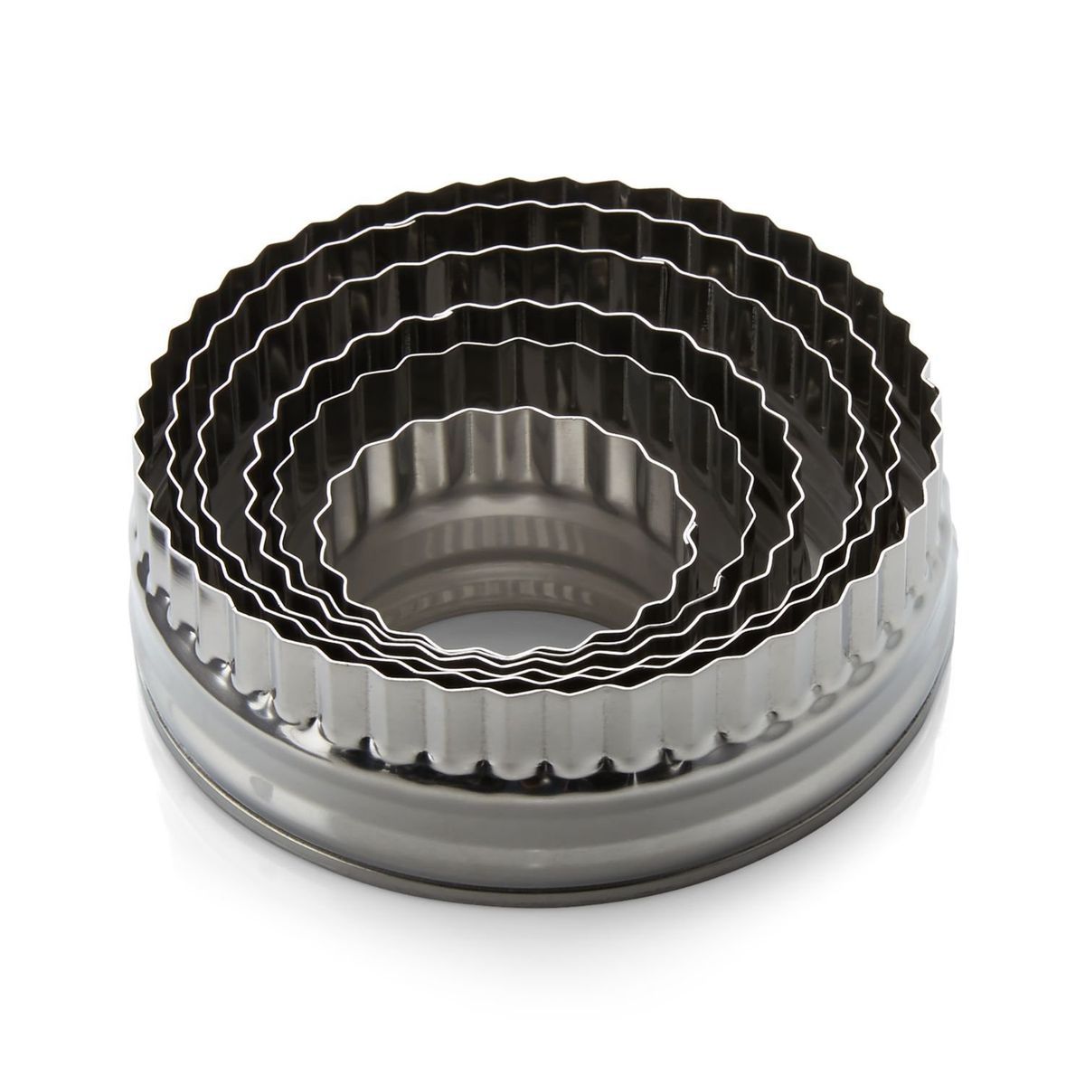 CRATE & BARREL - Cortadores de galleta en Acero Inoxidable Set x 6