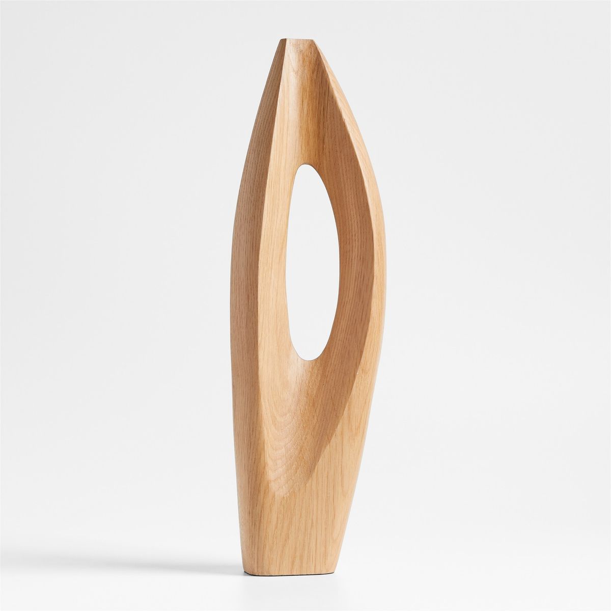 CRATE & BARREL - Adorno Izumo En Madera 53cm