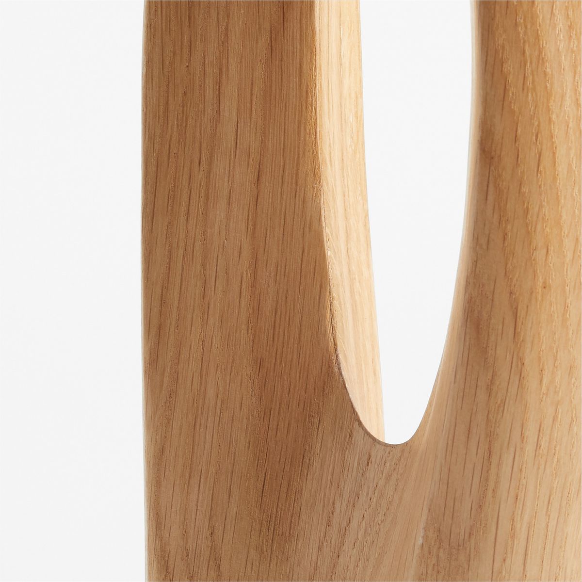 CRATE & BARREL - Adorno Izumo En Madera 53cm