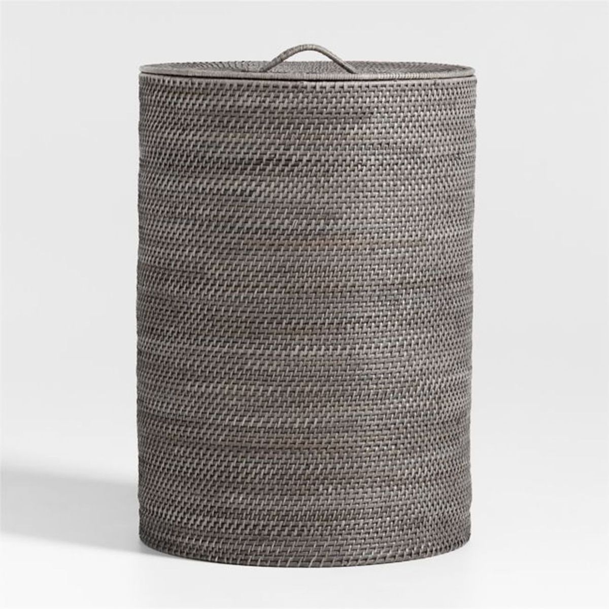CRATE & BARREL - Canasto Sedona Gris 43 x 60 cm