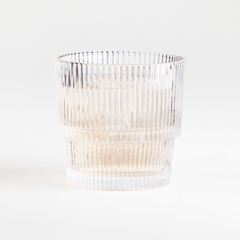 CRATE & BARREL - Vaso Corto Atwell en Vidrio 355 ml