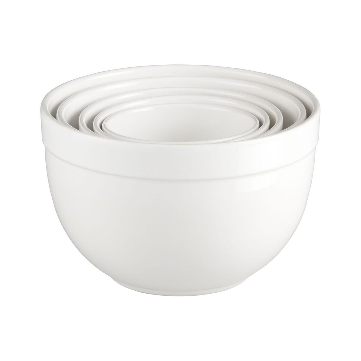 CRATE & BARREL -  Bowls Aspen en Gres 5 piezas
