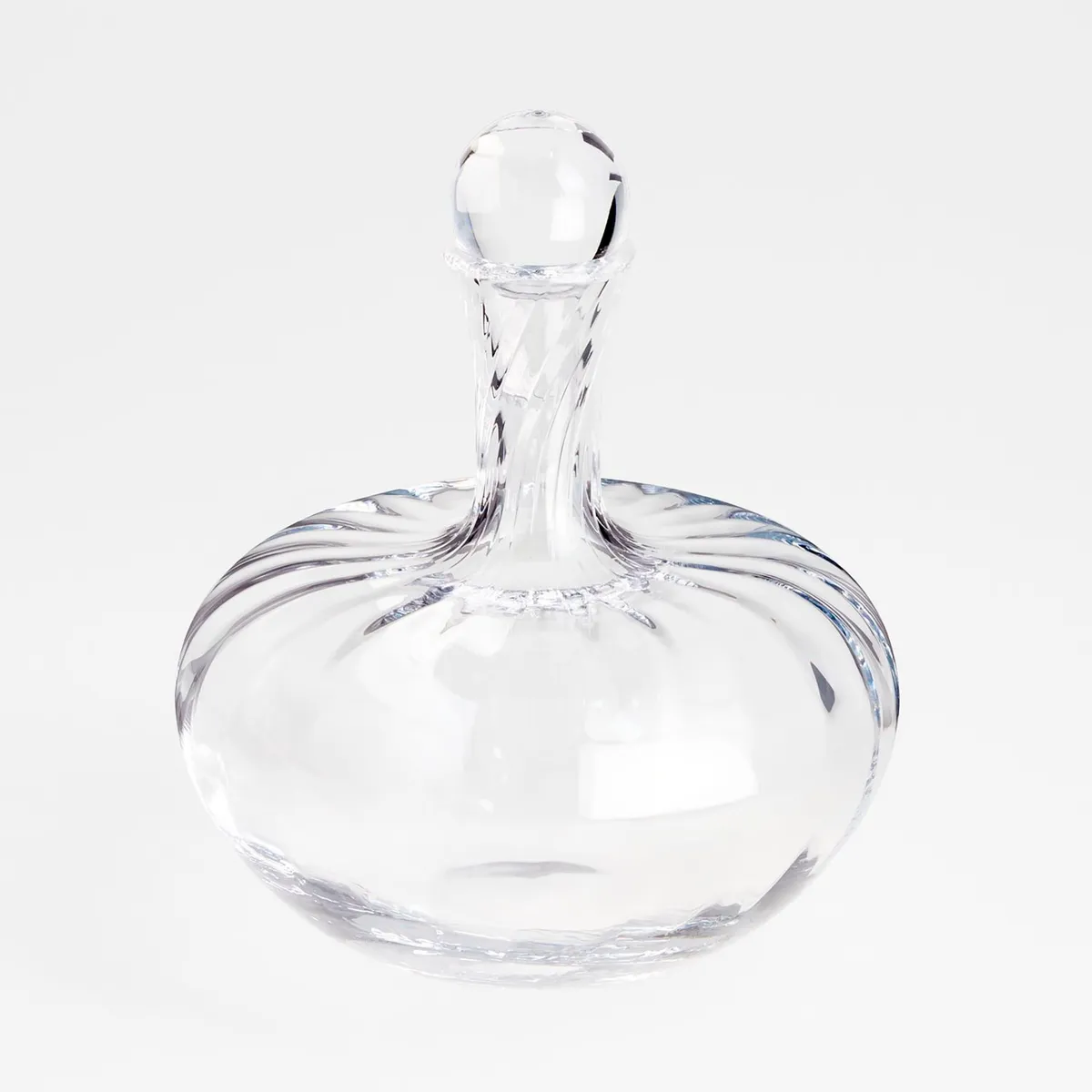 CRATE & BARREL - Decantador Lucia de Vidrio   oz