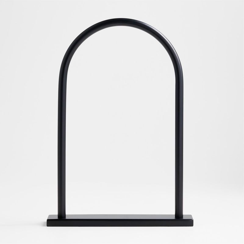 CRATE & BARREL - Adorno Arco de Metal 28 x 39 cm
