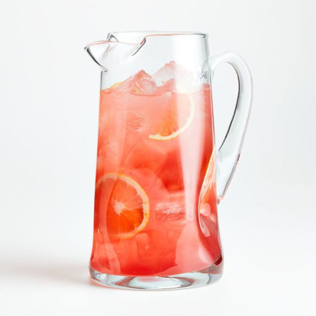 CRATE & BARREL - Jarra Impressions en Vidrio 2 L
