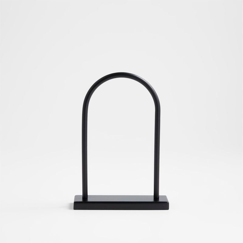 CRATE & BARREL - Adorno Arco de Metal 16 x 23 cm