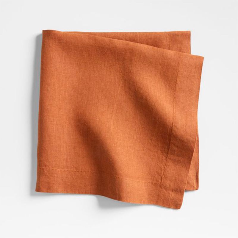 CRATE & BARREL - Servilleta Marin Lino 56 x 56 cm