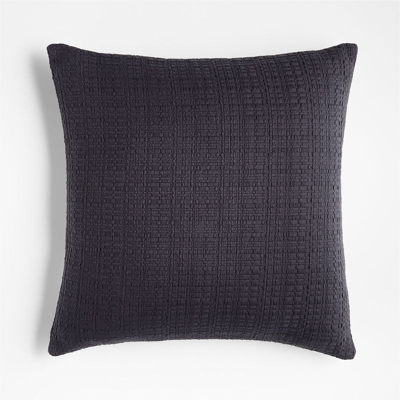 CRATE & BARREL - Funda de cojín Bari 51 cm x 51 cm