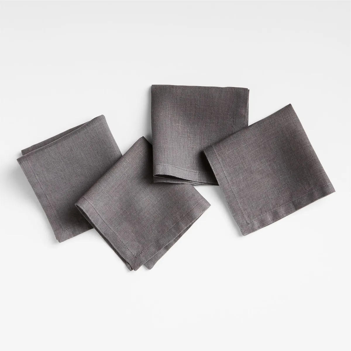 CRATE & BARREL - Servilleta Marin Lino 25 x  25 cm