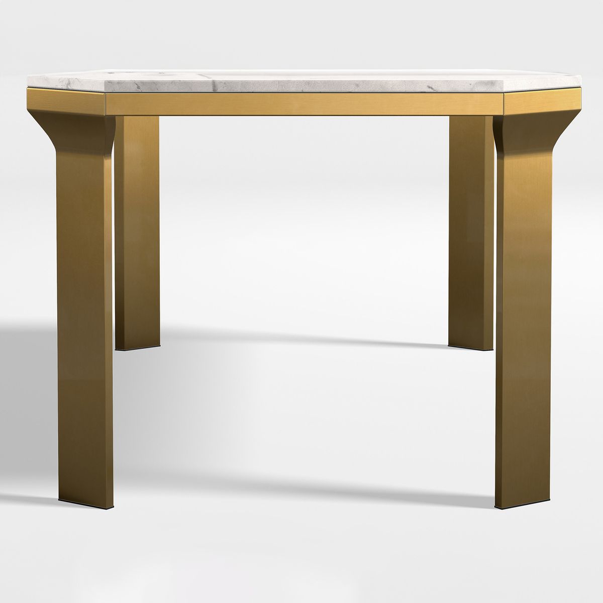 CRATE & BARREL - Base para Mesa de comedor Catalyst 8  puestos en Mármol (No incluye Top para Mesa de comedor)