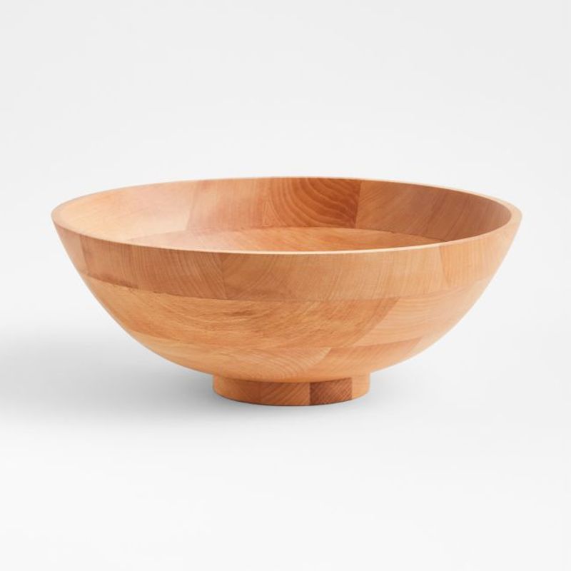 CRATE & BARREL - Bowl Anders Madera 38 x 38 cm