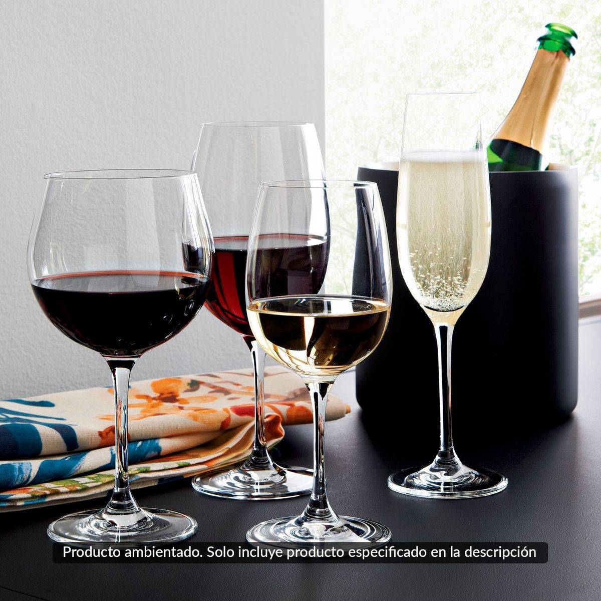 CRATE & BARREL - Copa de Vino Tinto en Vidrio Aspen 591 ml