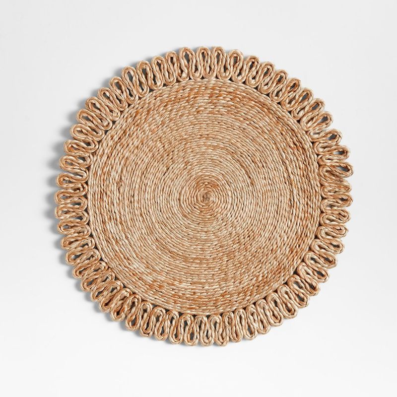 CRATE & BARREL - Individual Yute 38 cm