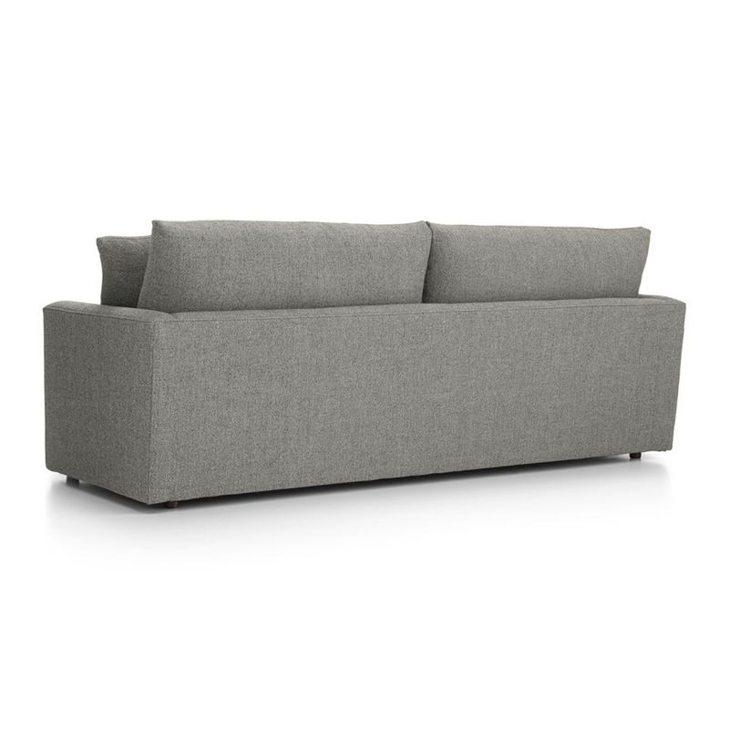 CRATE & BARREL - Sofá Lounge 3 puestos Poliéster