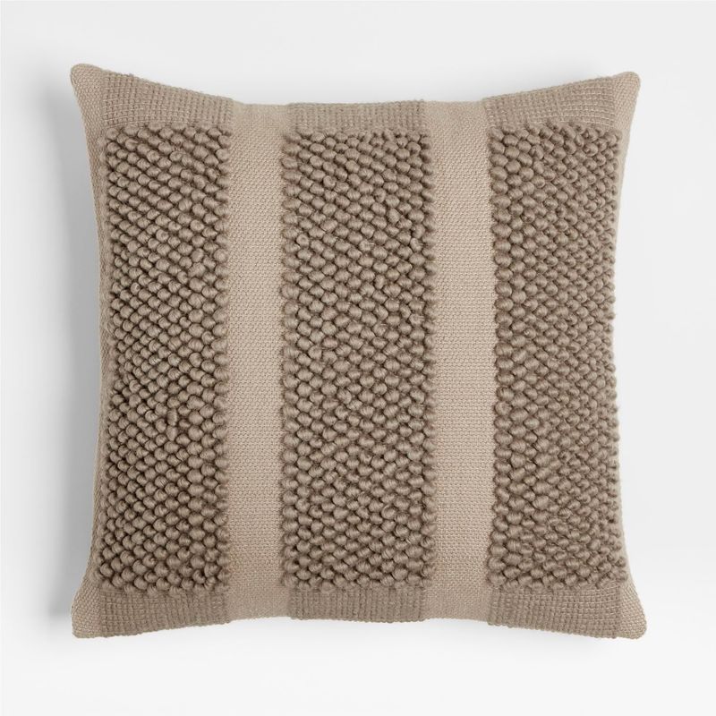 CRATE & BARREL - Funda de cojín Bubble 58 cm x 58 cm