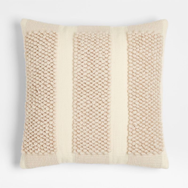 CRATE & BARREL - Funda de cojín Bubble 58 cm x 58 cm
