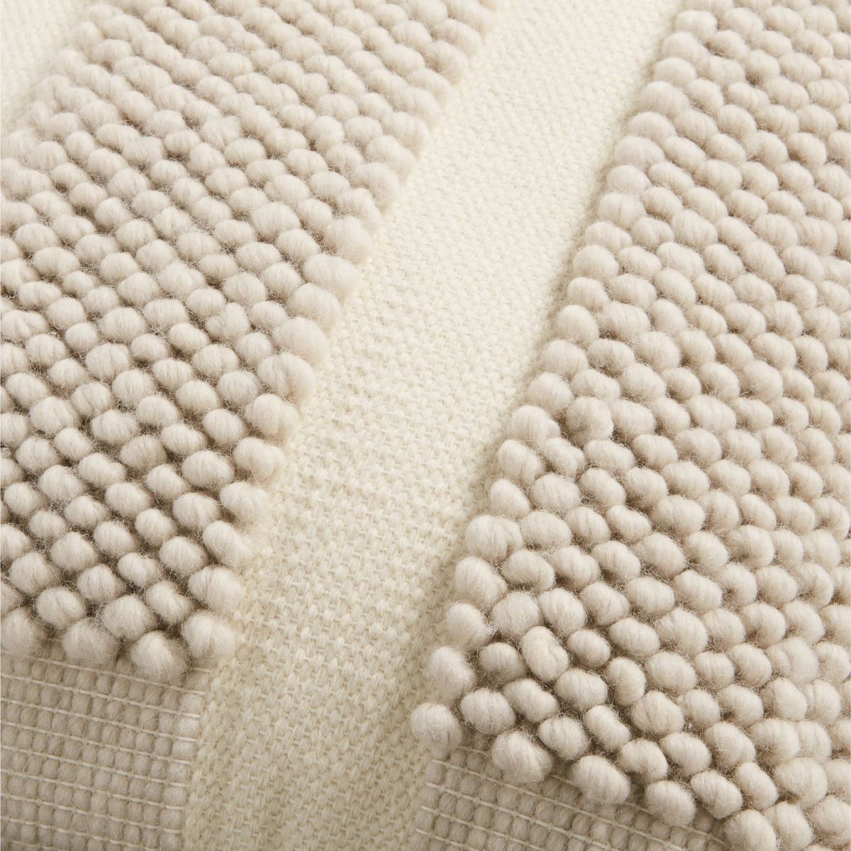 CRATE & BARREL - Funda de cojín Bubble 58 cm x 58 cm