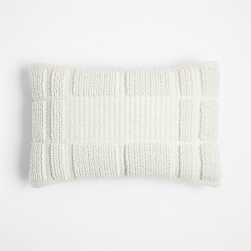 CRATE & BARREL - Funda de cojín Lancaster 38 cm x 56 cm