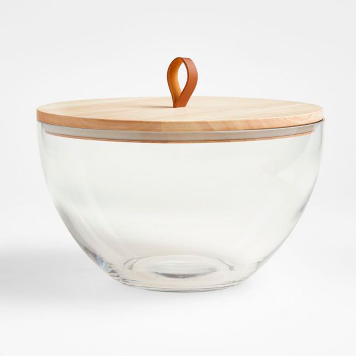 CRATE & BARREL -  Bowl Tomos en Vidrio  