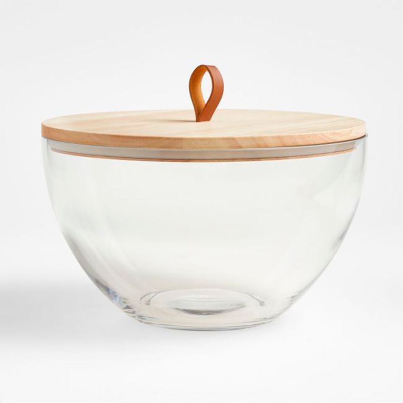 CRATE & BARREL - Bowl Tomos en Vidrio  