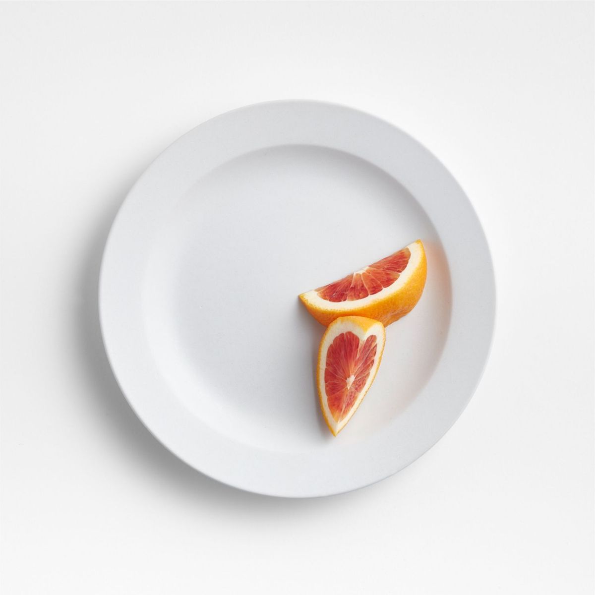 CRATE & BARREL - Plato de ensalada Paige en Gres 12 cm x 2 cm