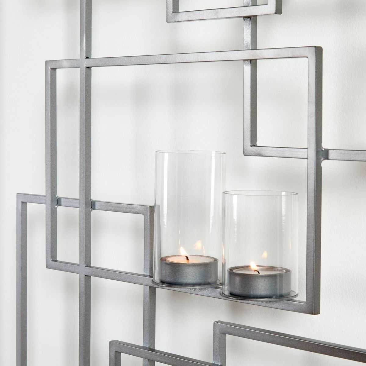 CRATE & BARREL - Candelabro Metal 84 x 123 cm
