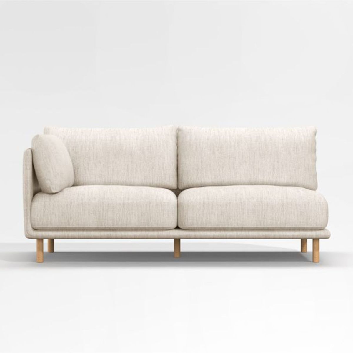 CRATE & BARREL - Pieza 1 para Sofá en L Wells Derecho en Tela (No incluye Chaise longue)