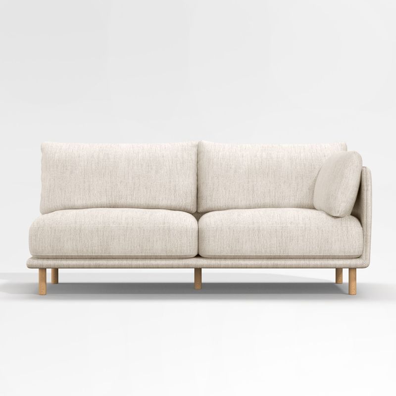 CRATE & BARREL - Pieza 1 para Sofá en L Wells Izquierdo en Tela (No incluye Chaise longue)