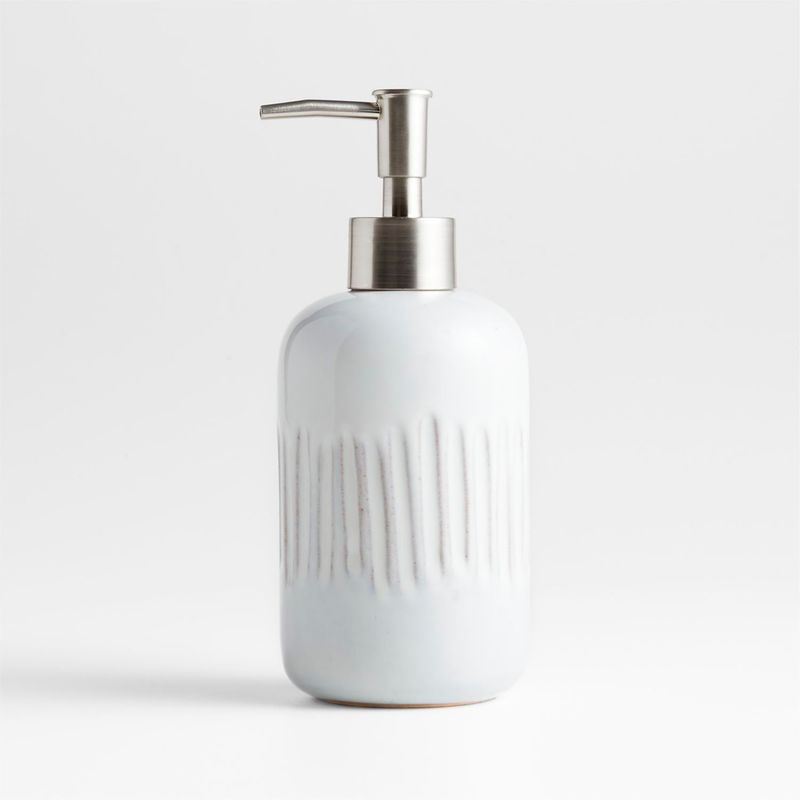 CRATE & BARREL - Dispensador de Jabón Marah en Cerámica 414 ml