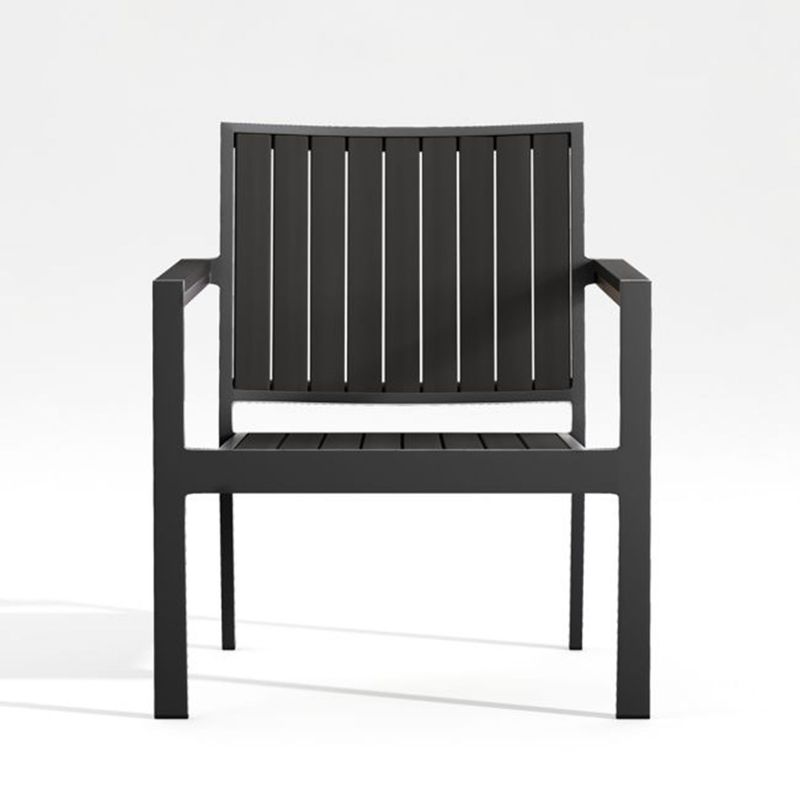 CRATE & BARREL - Parte 1 Sillón de Exterior Alfresco Negro