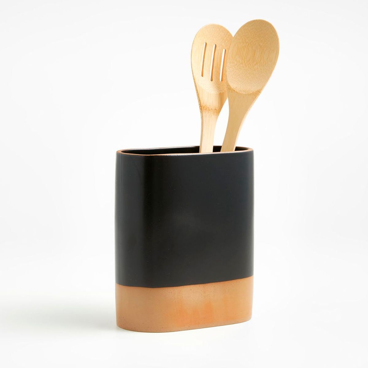 CRATE & BARREL - Porta Utensilios Thero en Cerámica 17 cm