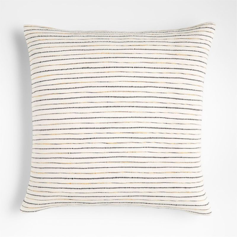 CRATE & BARREL - Funda de cojín Dellana 58 cm x 58 cm
