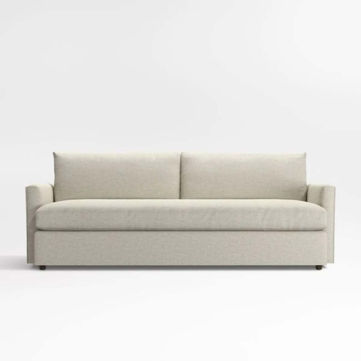 CRATE & BARREL - Sofá Lounge 3 puestos Tela