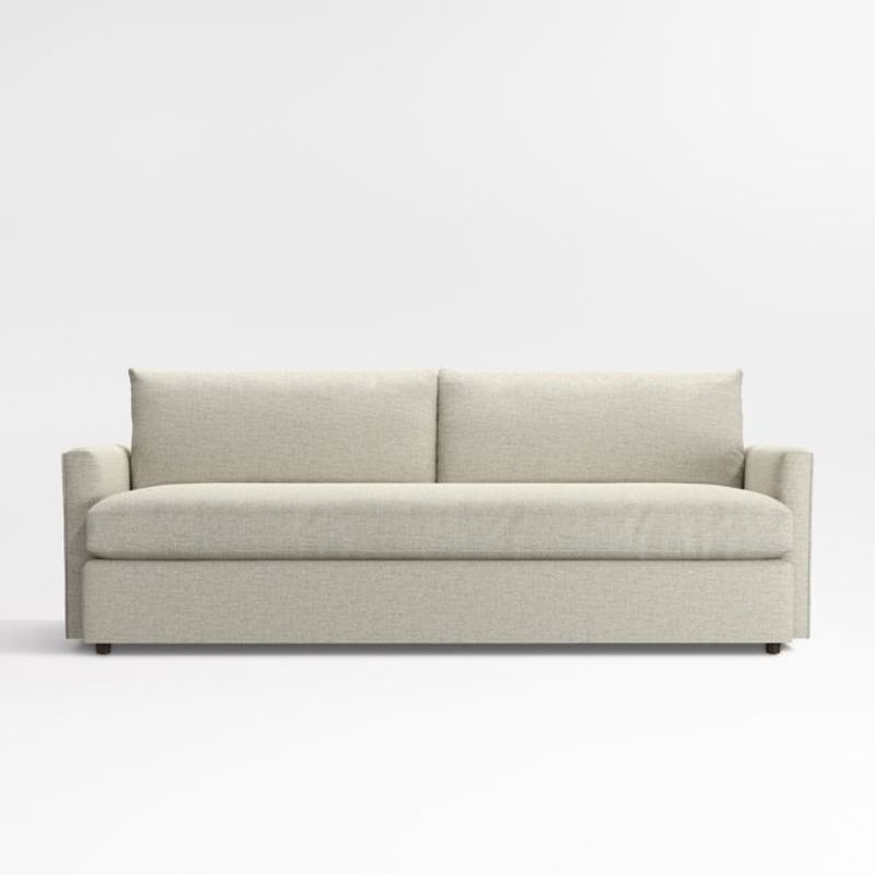 CRATE & BARREL - Sofá Lounge 3 puestos Tela