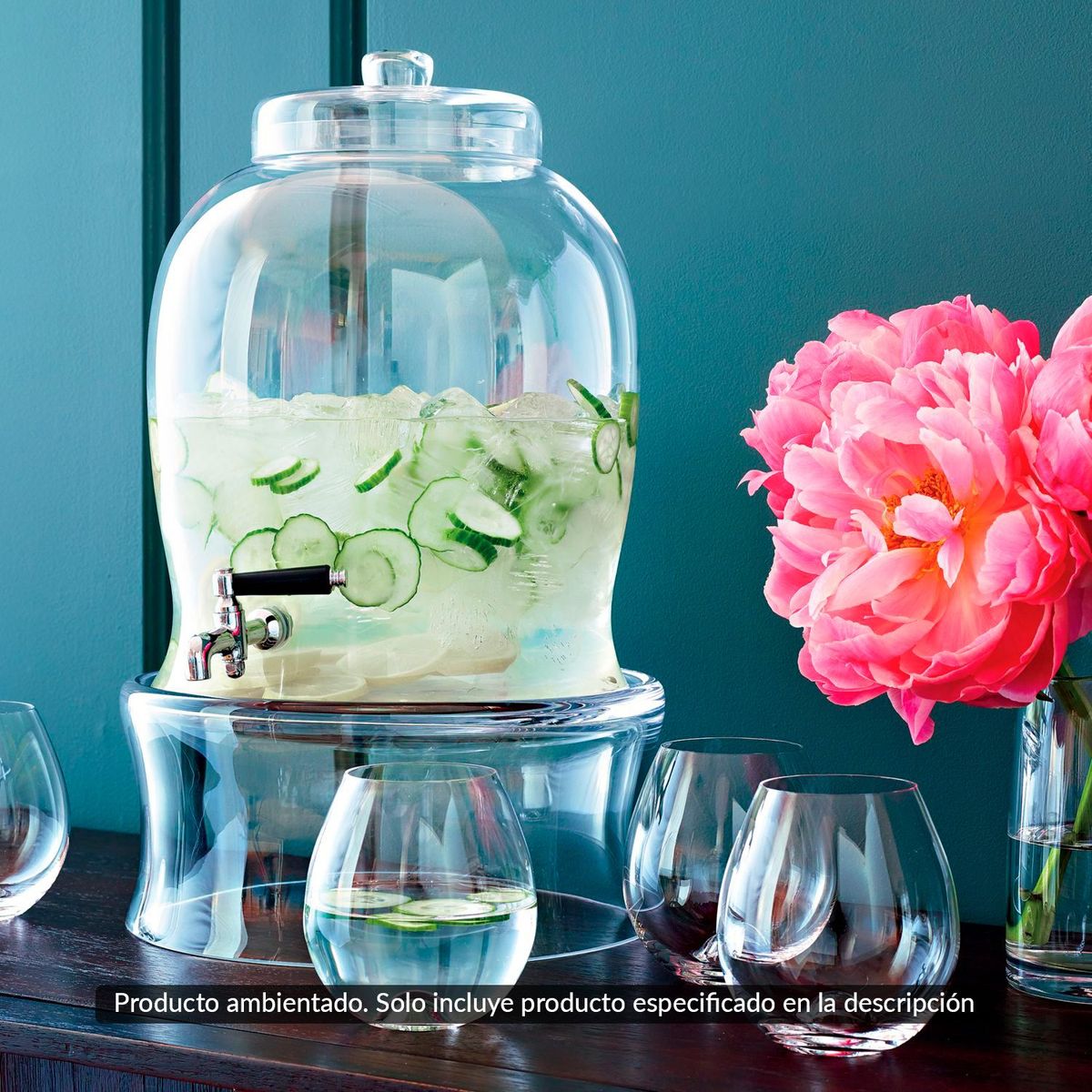 CRATE & BARREL - Copa de Vino Lulie sin Tallo en Vidrio 651 ml