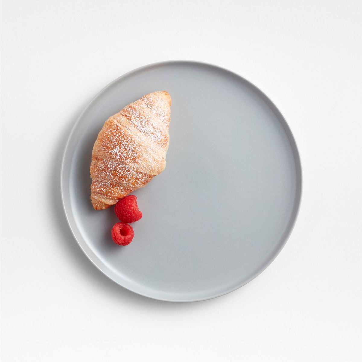 CRATE & BARREL - Plato de entrada Wren en Gres 22 cm x 2 cm