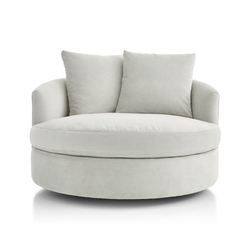 CRATE & BARREL - Poltrona Tillie Terciopelo