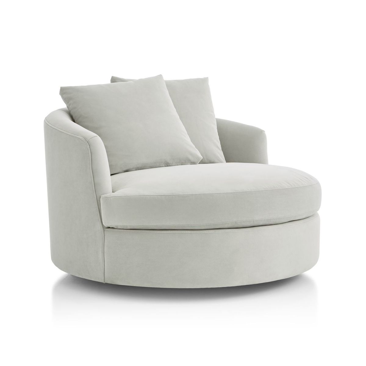 CRATE & BARREL - Poltrona Tillie Terciopelo