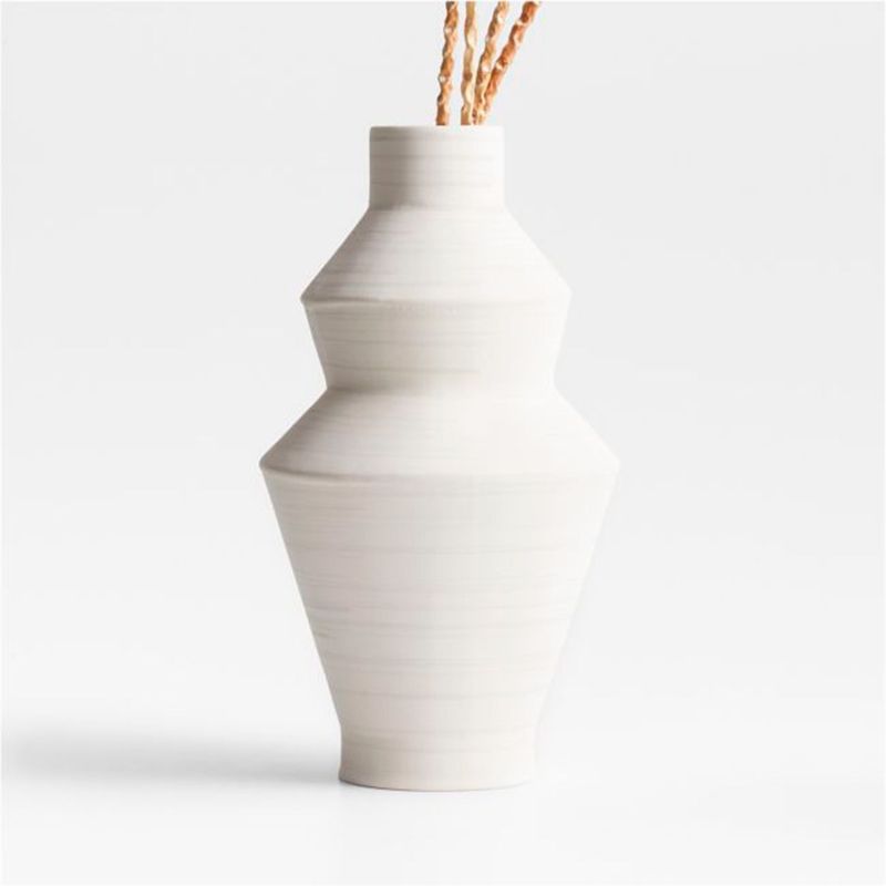 CRATE & BARREL - Jarrón Loza 29 cm 20 x Crate & Barrel