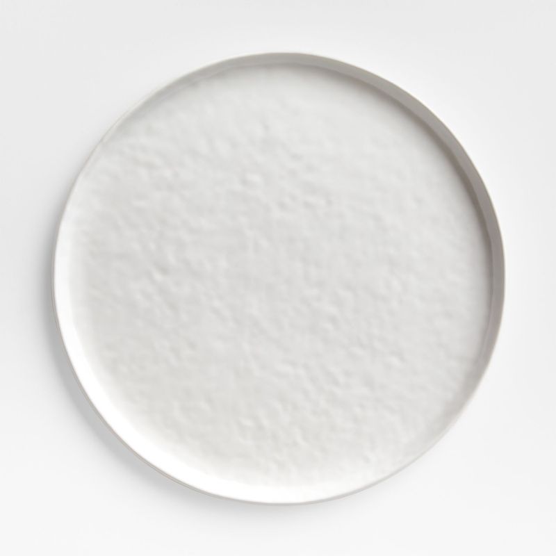 CRATE & BARREL - Plato principal Porcelana Mercer 2 cm