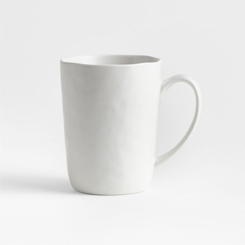 CRATE & BARREL - Mug Porcelana Mercer 8 x 12 x 11cm