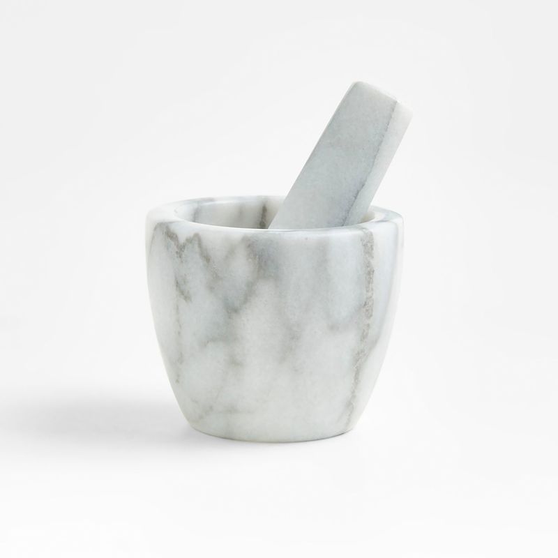 CRATE & BARREL - Mortero French Kitchen en Mármol  