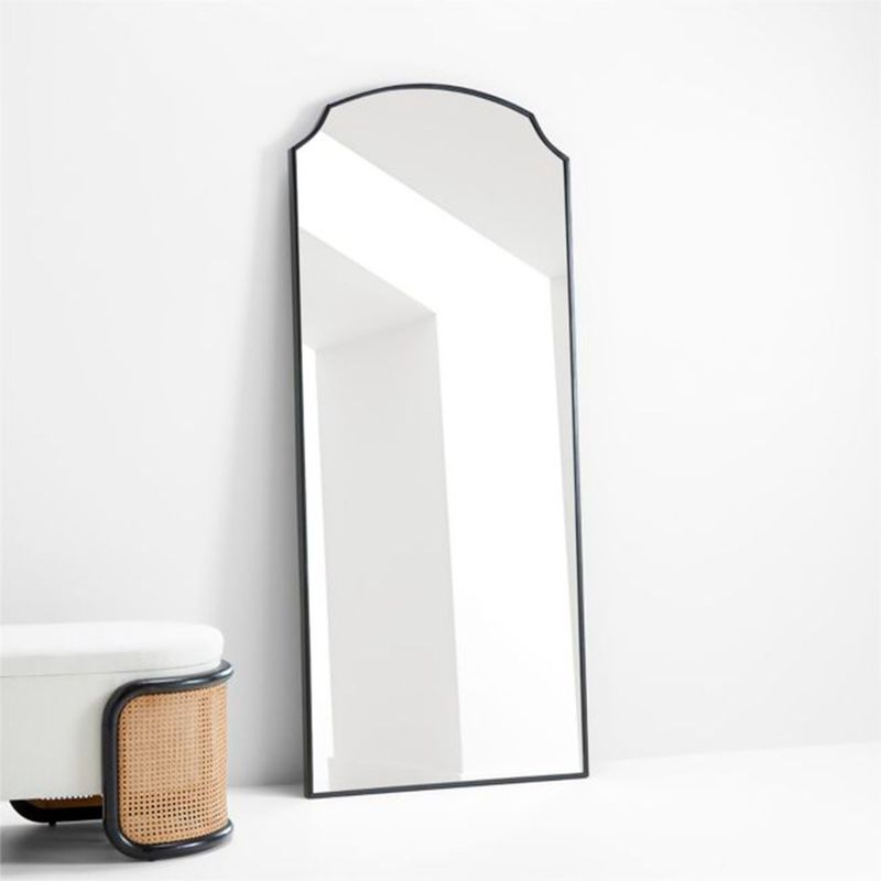 CRATE & BARREL - Espejo de piso Emmy Rectangular 194 cm x 81 cm