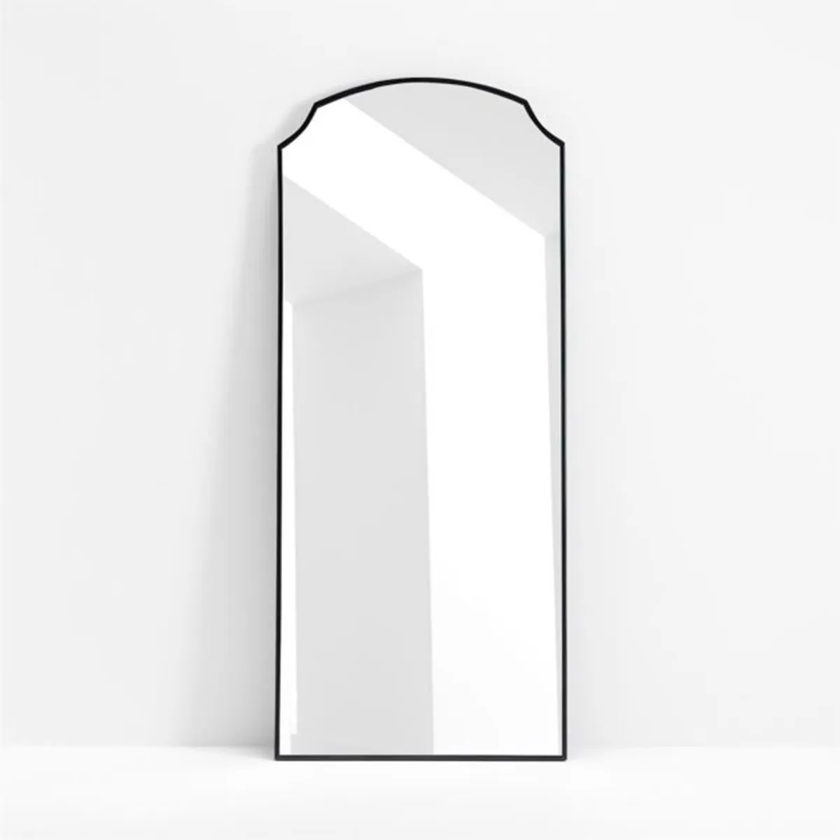 CRATE & BARREL - Espejo de piso Emmy Rectangular 194 cm x 81 cm